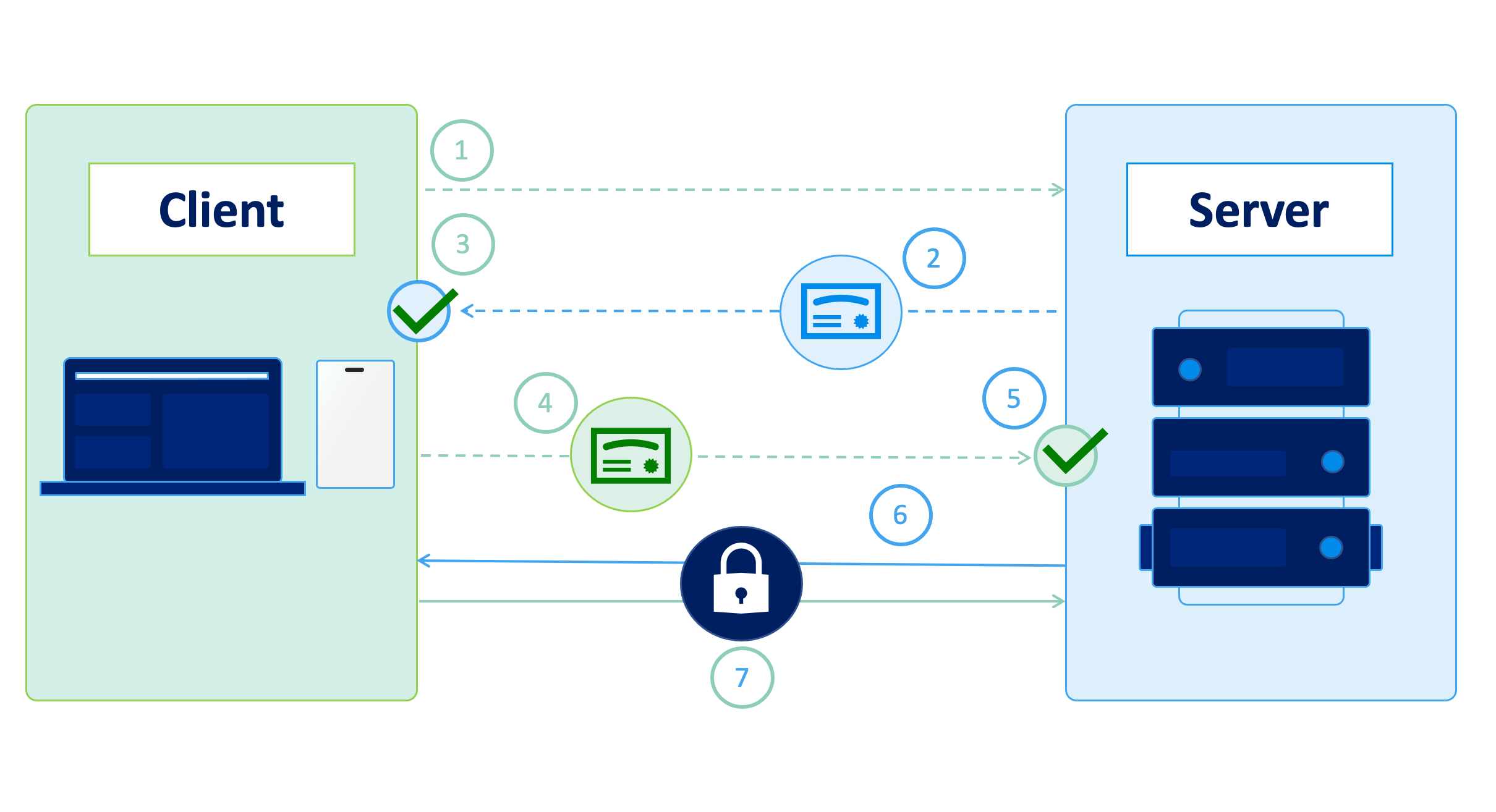 Mutual TLS directive for caddy webserver Deployed