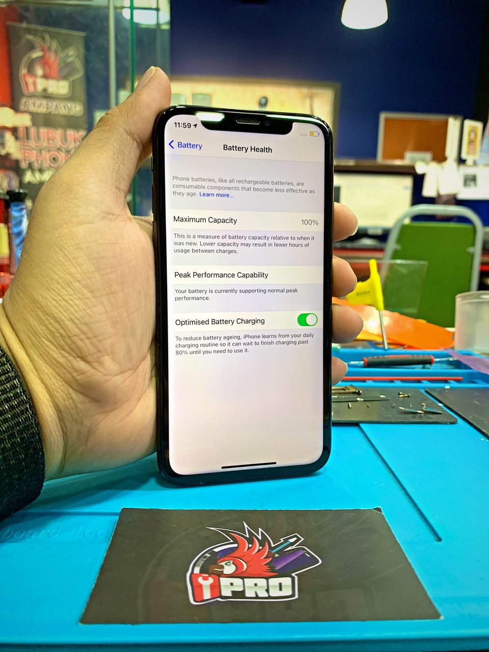 Baiki iPhone X Tak Boleh On Di Ampang iPro Ampang