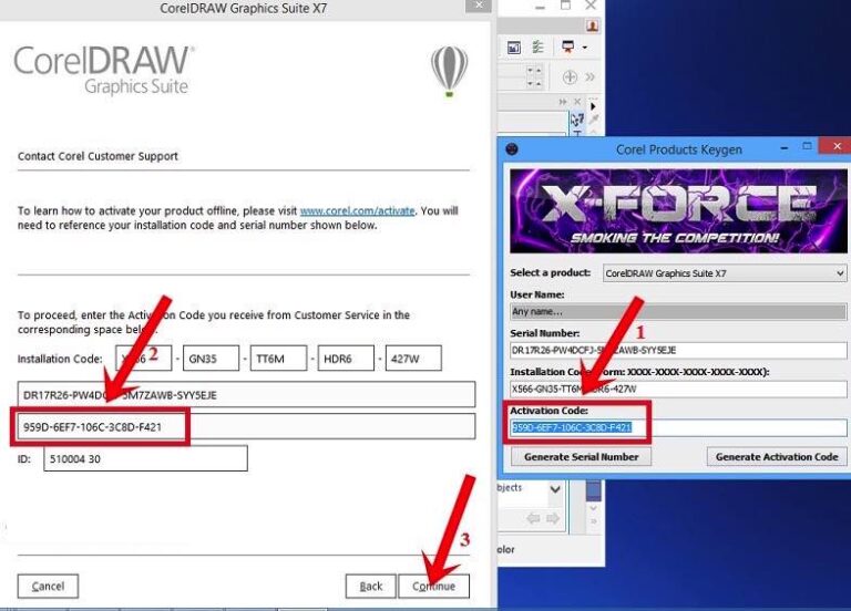 Corel DRAW X7 Keygen 2024 FREE Serial Number & Activation