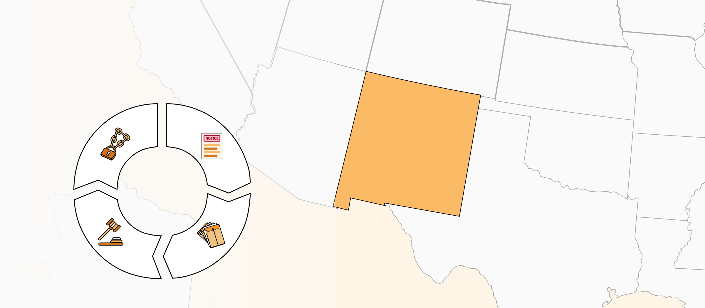 New Mexico Eviction Process (2023) Grounds, Steps & Timeline