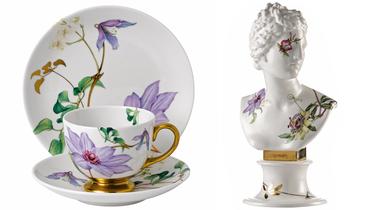 Wedgwood’s New HandPainted Bone China Collection ‘Floral Eden