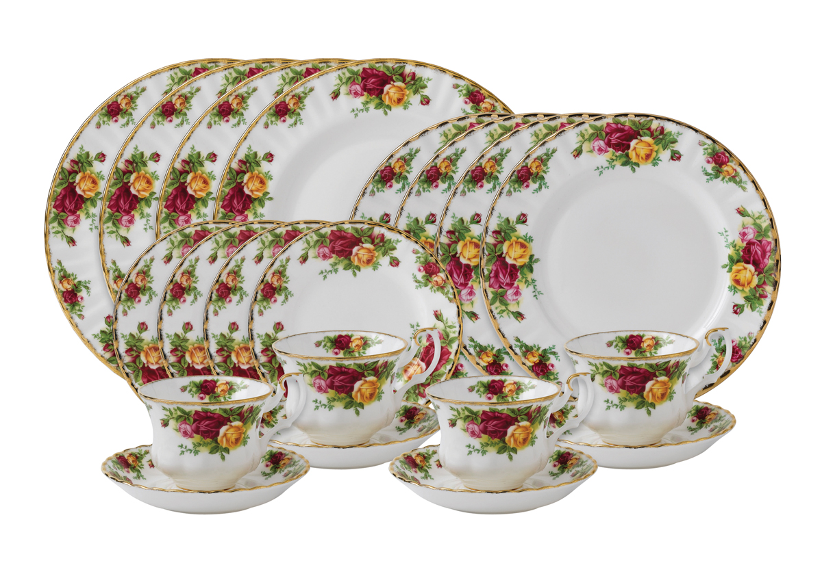 Old English Country Rose Tea Set at Jayne Tippett blog