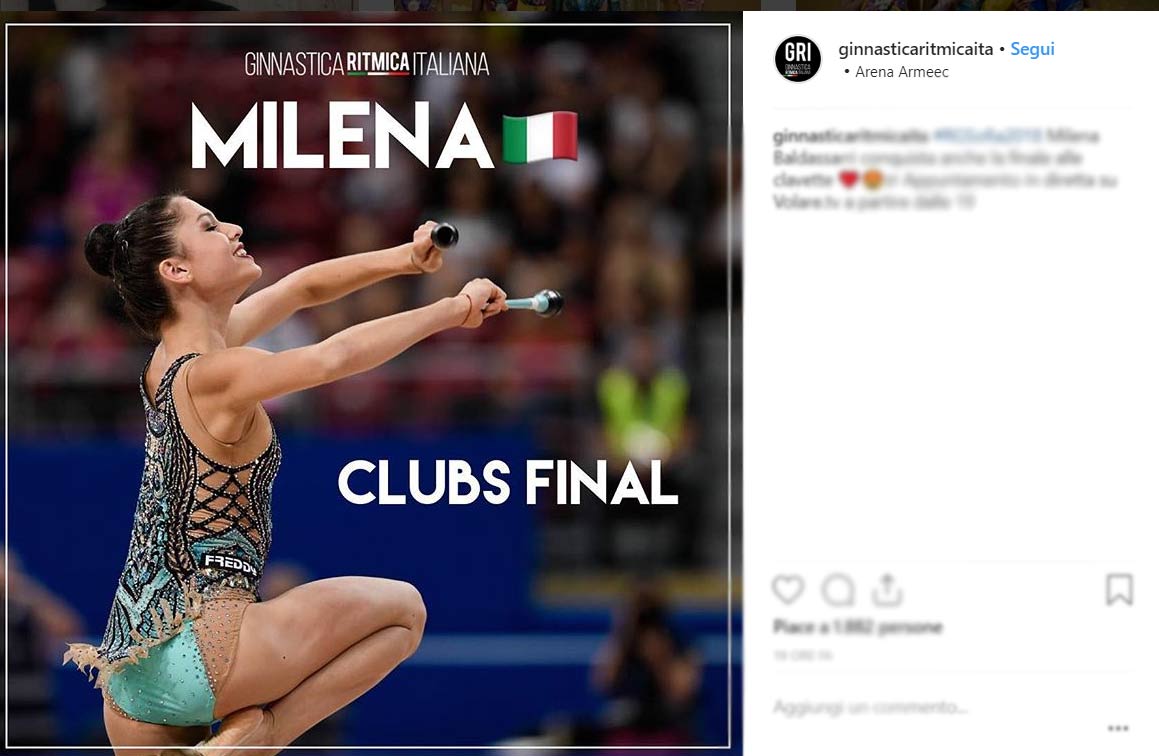 Instagram Frasi Ginnastica Ritmica