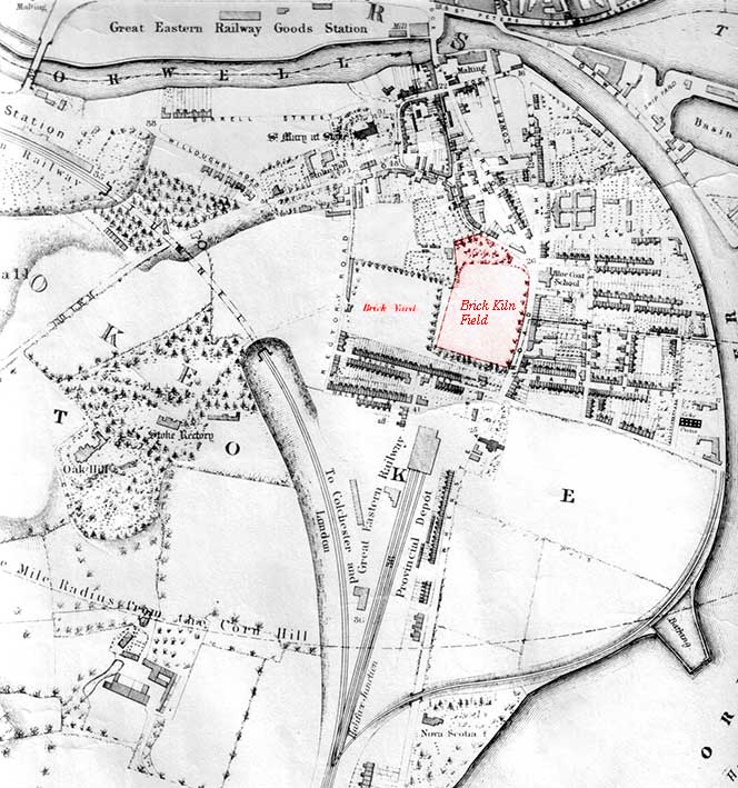 Ipswich Historic Lettering Wherstead red