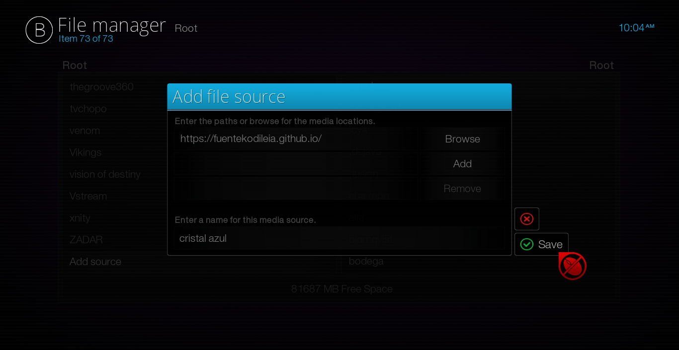 Instalando Cristal Azul Addon en TVLabpro Todo lo que necesitas