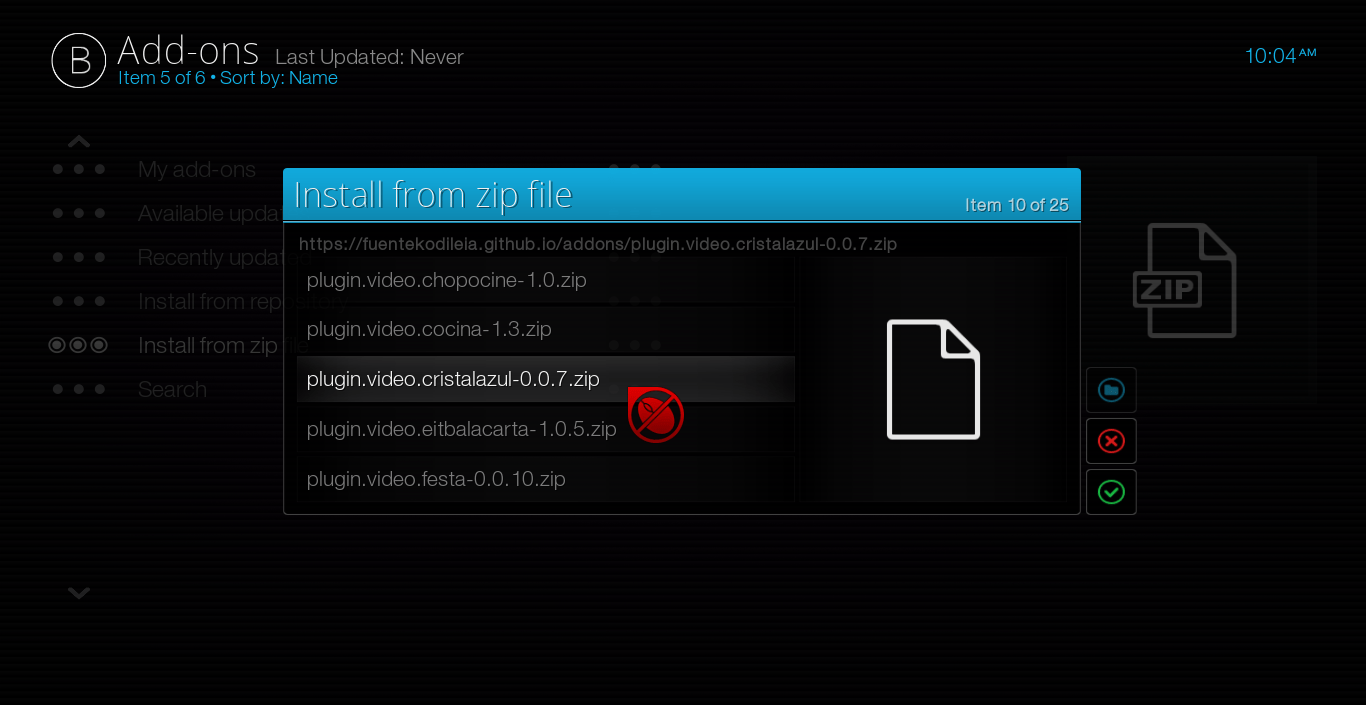 Instalando Cristal Azul Addon en TVLabpro Todo lo que necesitas