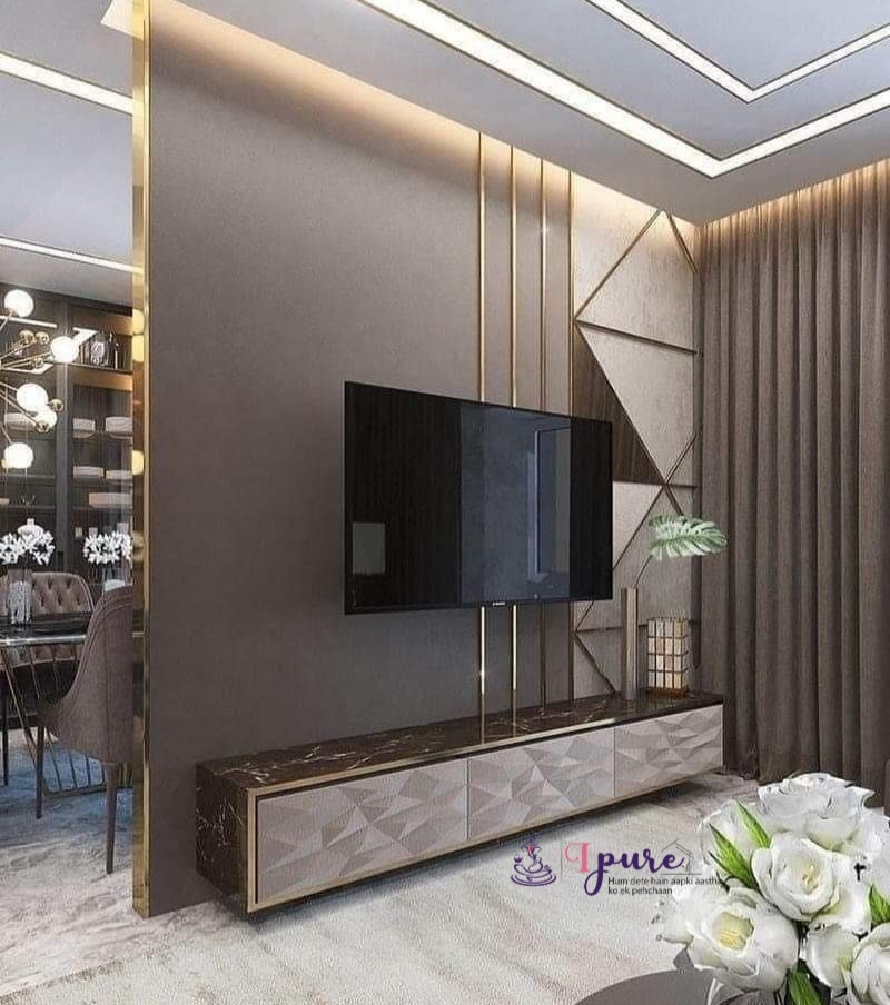 3D Backlight TV Panels Corian Temple Designer