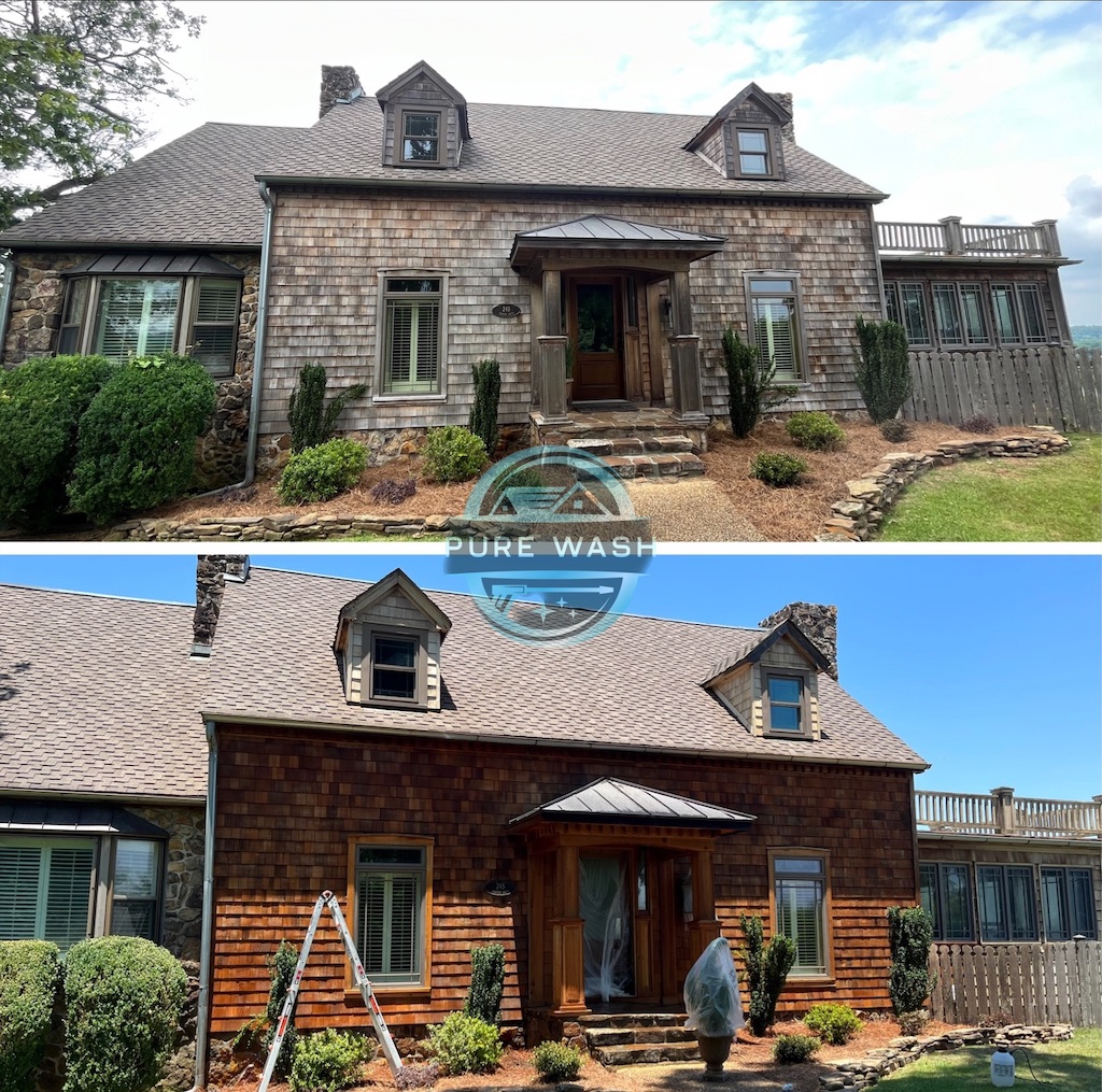 Pure Wash Exterior Cleaning Professionals Pressure Washing Service