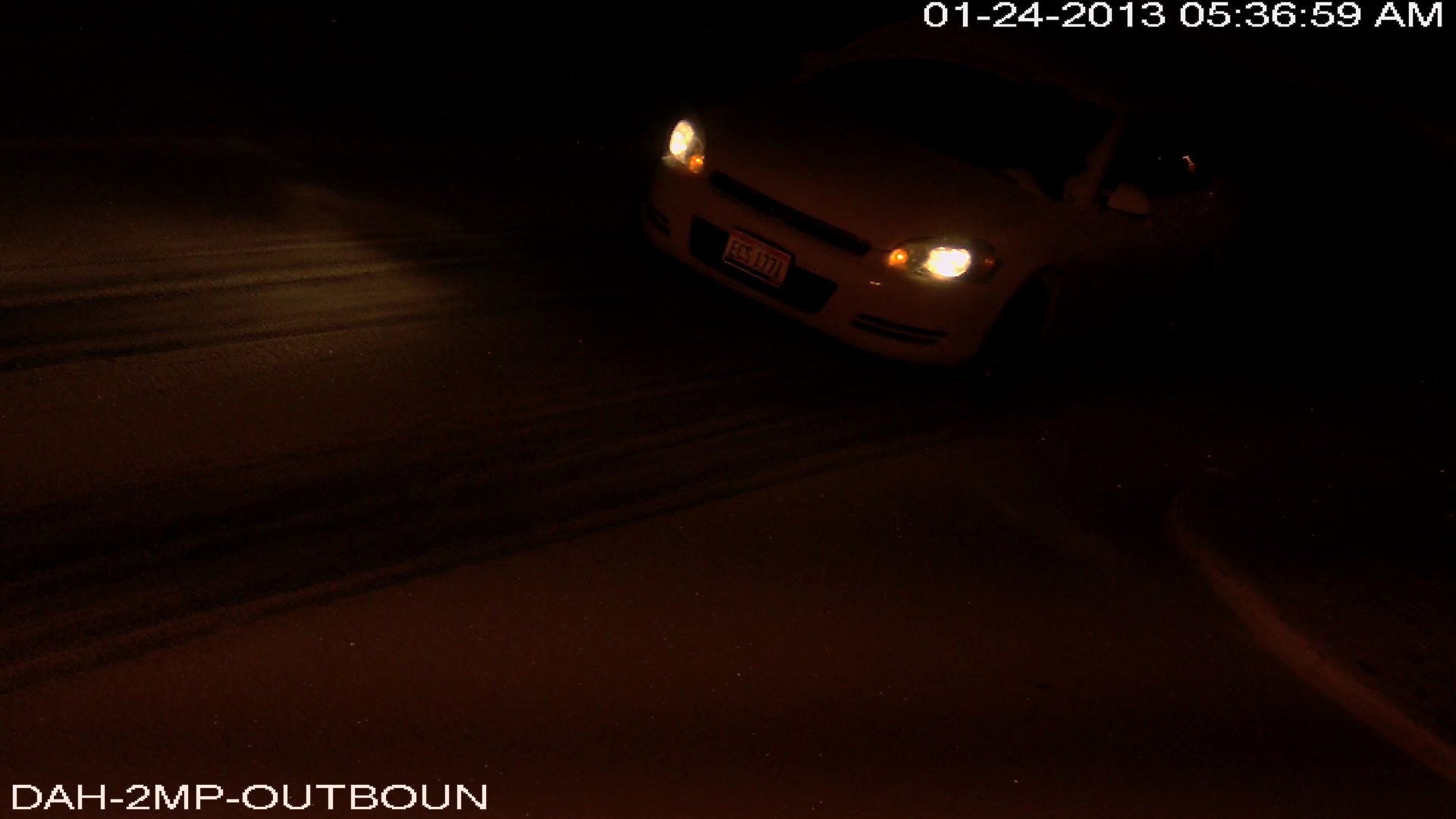 License Plate Capture Night Time Challenge