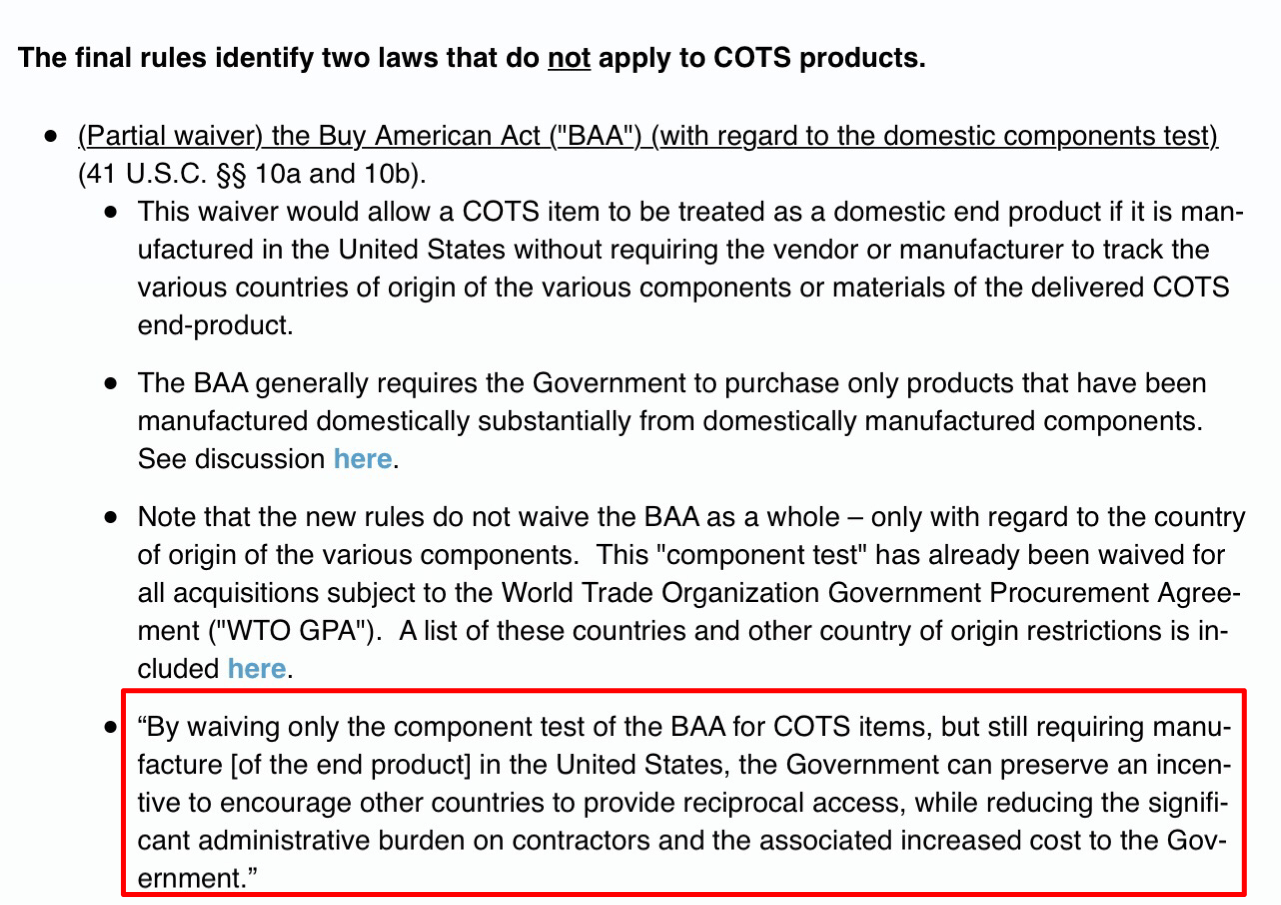 Does Hikvision Violate The Buy American Act? IPVM Discussions