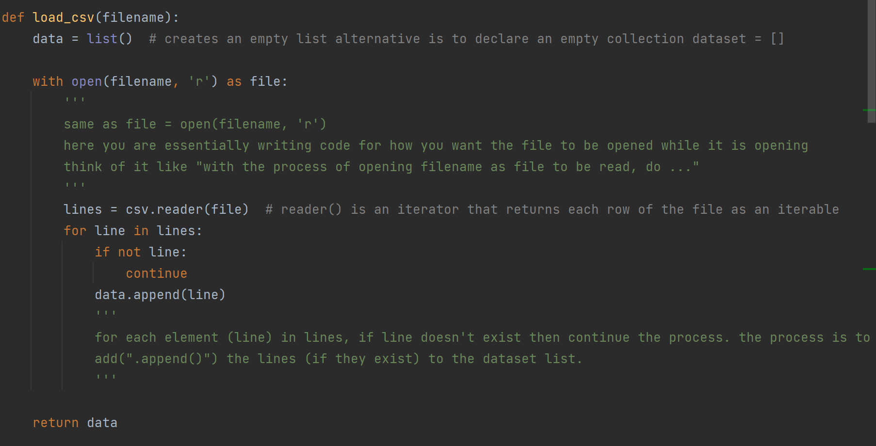 Working with CSV files in Python