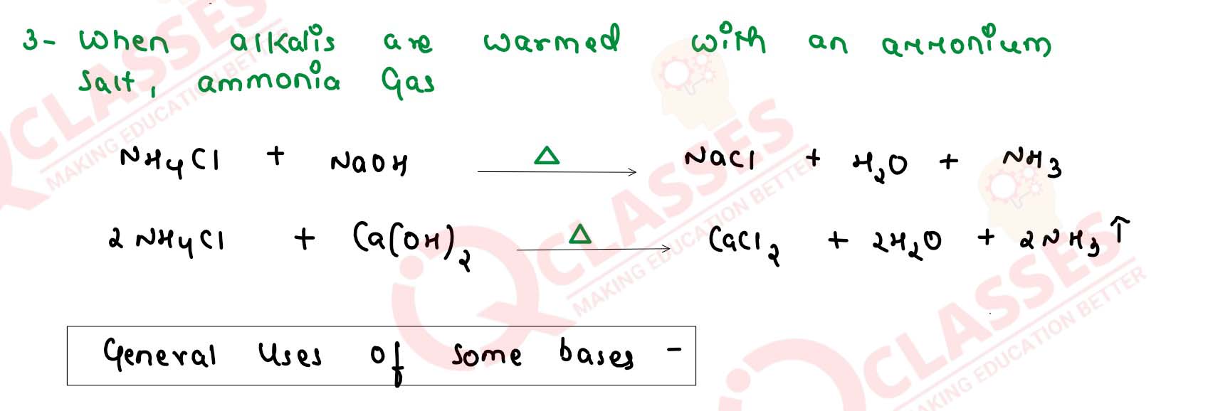 Class 10 ICSE Chemistry Important Notes Chapter Acid Bases and Salts