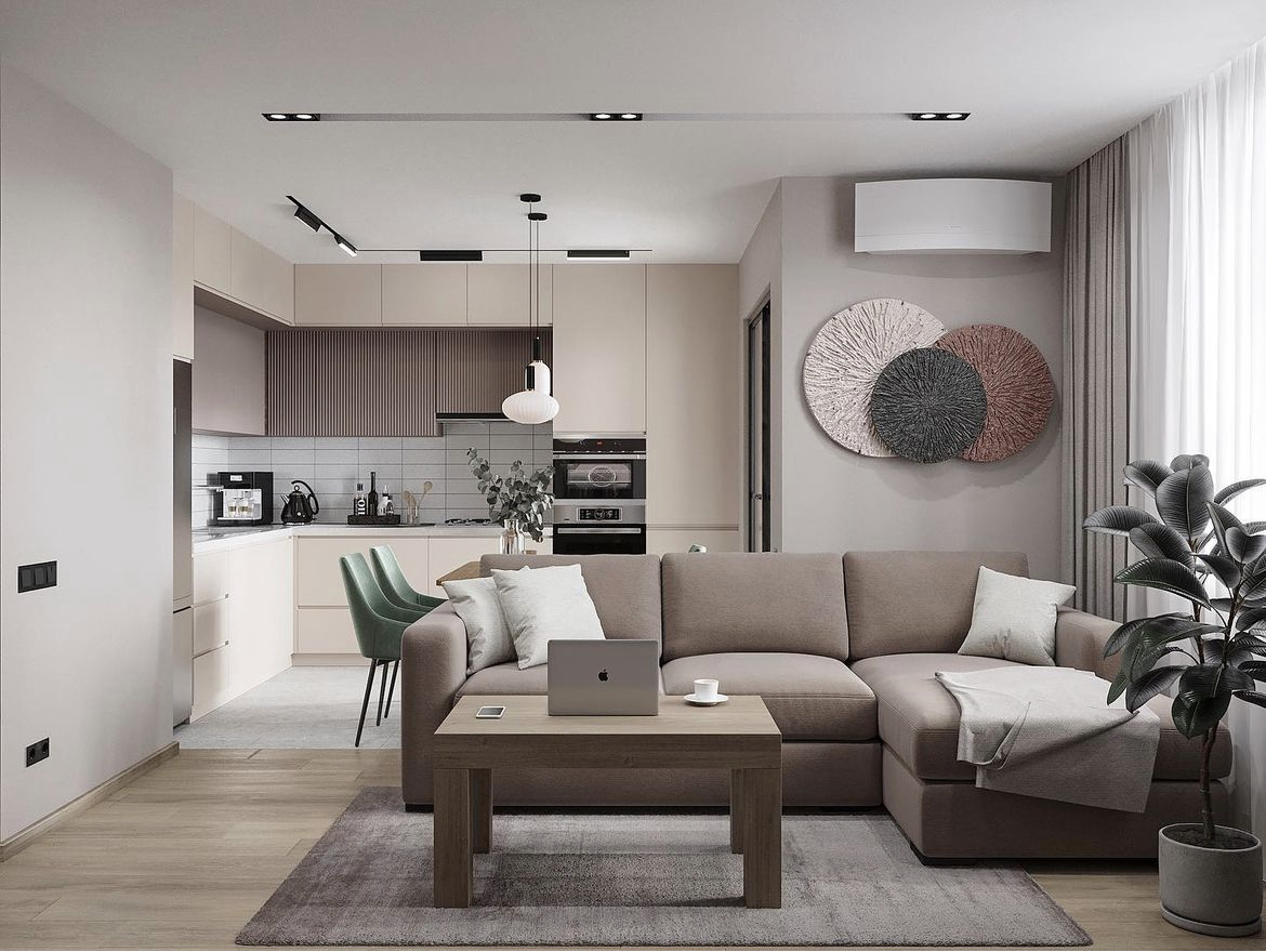 Kitchen + living room how to combine both areas correctly IQ Kitchens