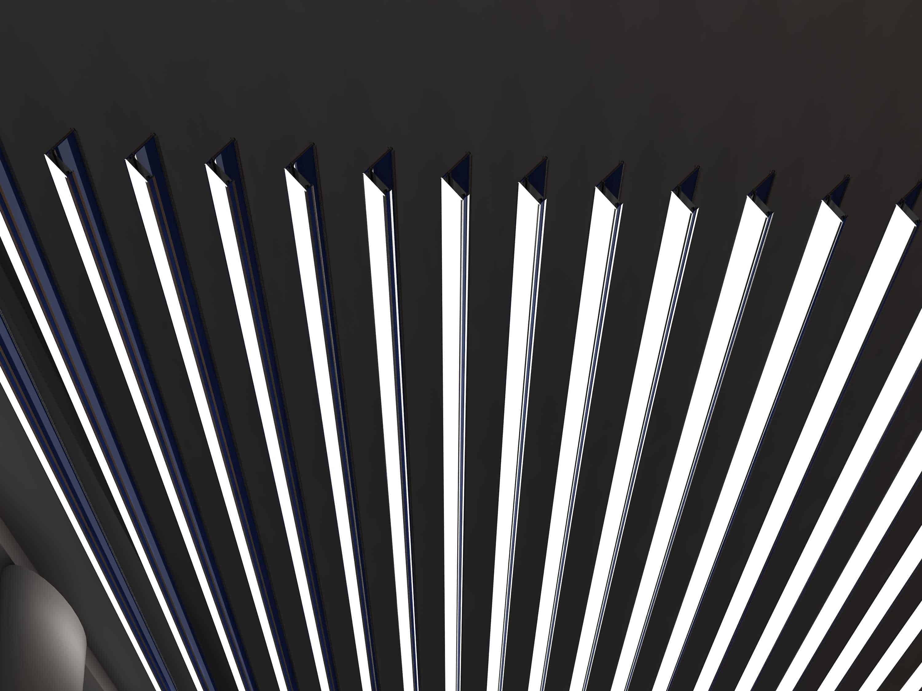 IQUBX greenpro certified ModularMultifinishAcousticBaffle Ceiling