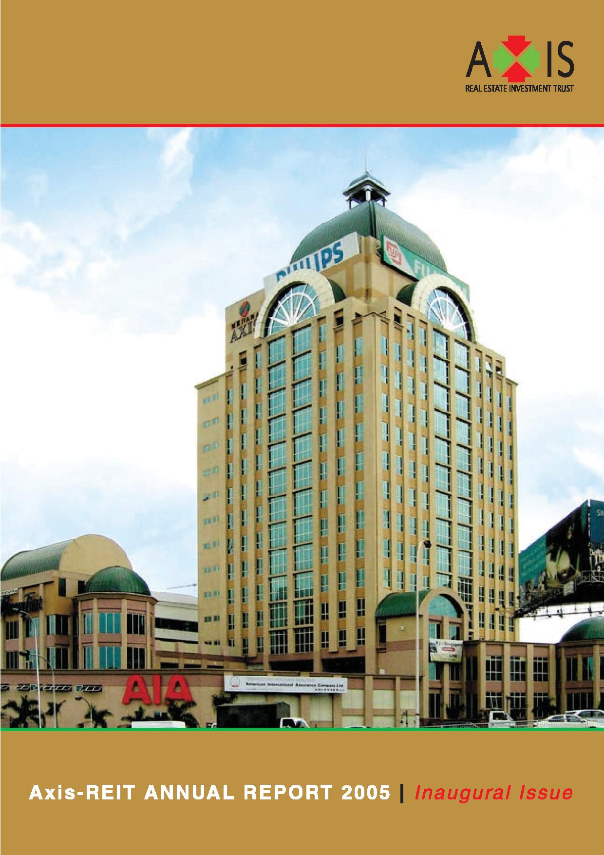 Axis Real Estate Investment Trust annual_ch