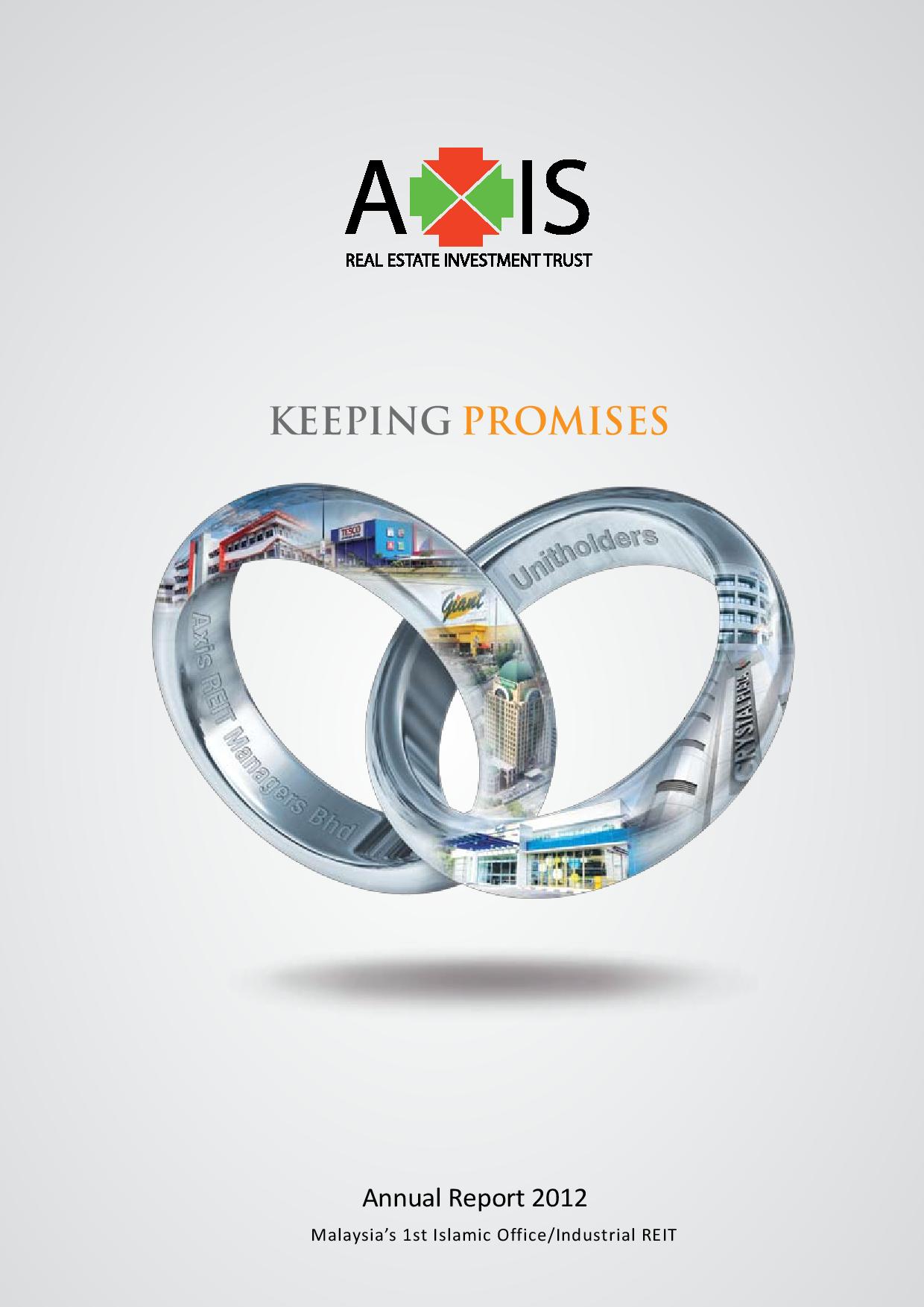 Axis Real Estate Investment Trust annualreports