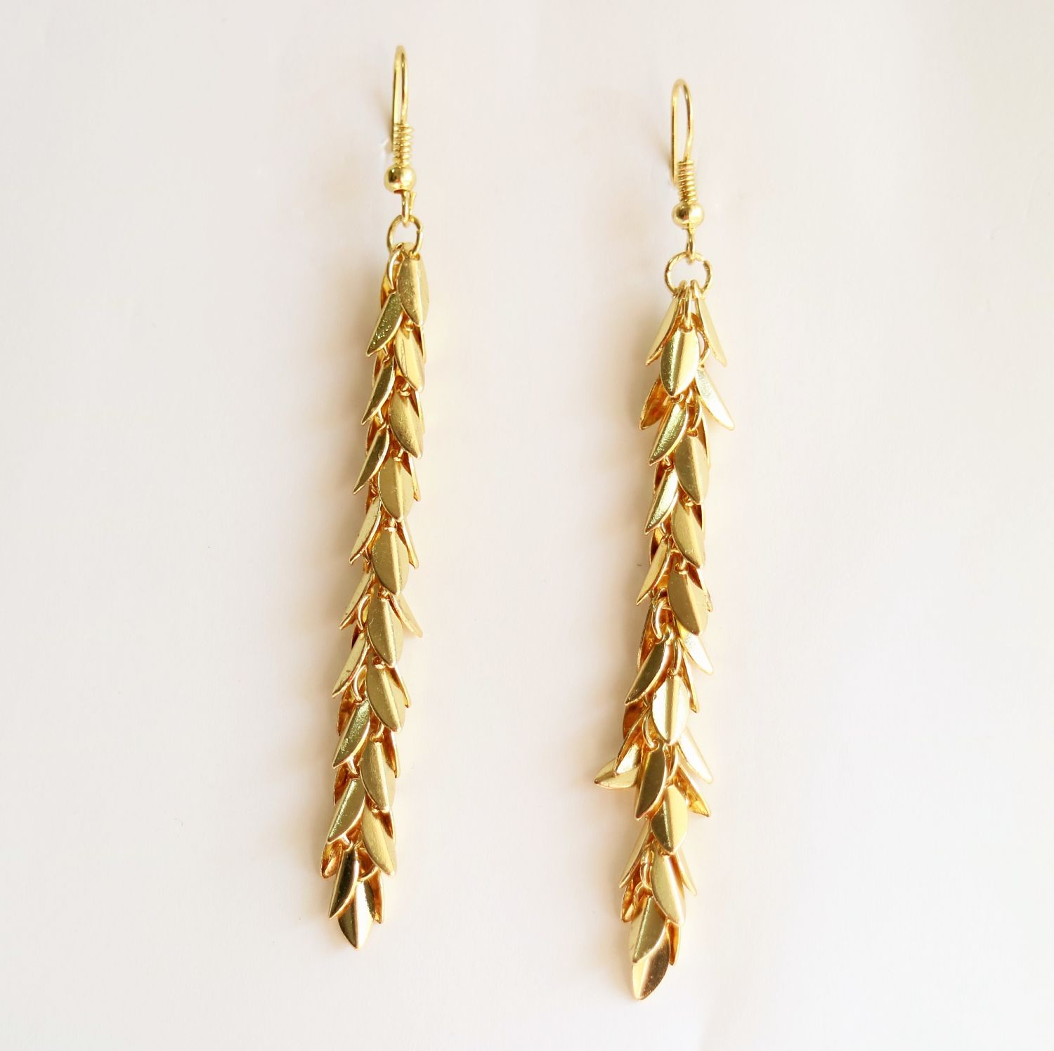 Golden Leaves Earrings Irakoi