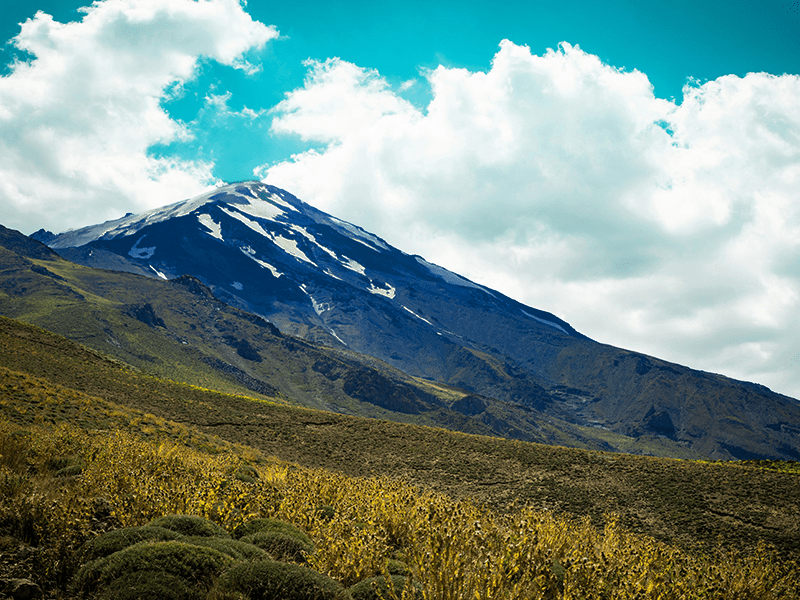 Mount Damavand; Tallest Volcano in Asia Weather, Height