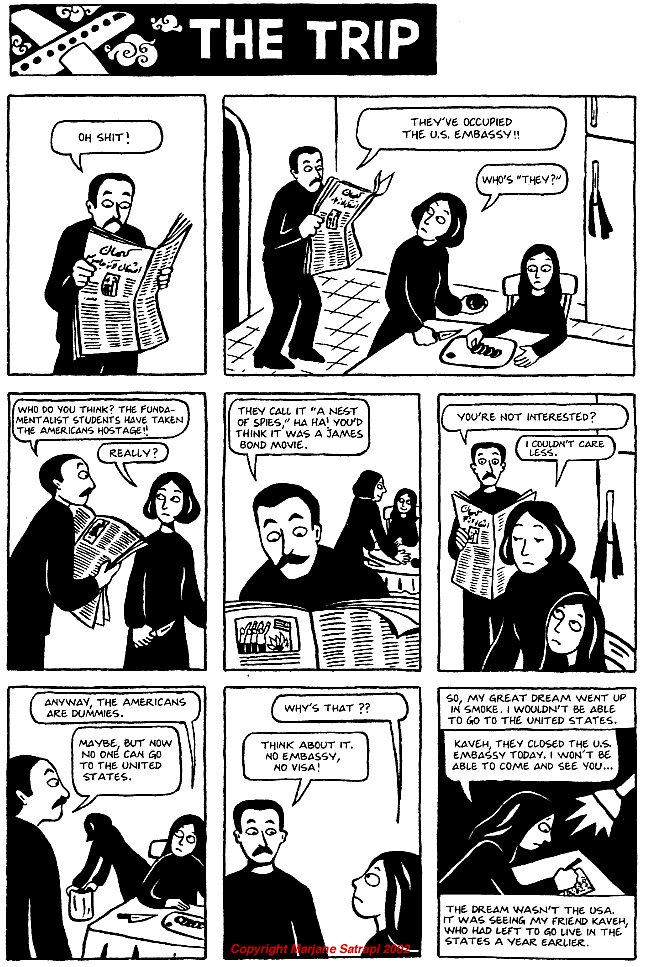 THE IRANIAN Persepolis, Marjane Satrabi