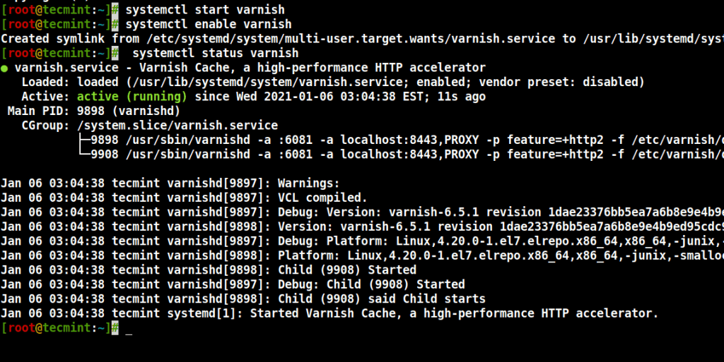 نحوه افزایش سرعت Nginx با نصب Varnish Cache در CentOS 7 ایرانیکا سرور