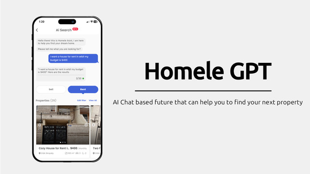 Homele: Iraq's AI-enabled Platform For Your Real Estate Needs 3 Homele GPT2
