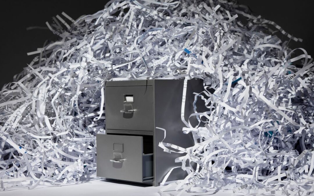 How to Properly Dispose of Paper Documents Information Requirements