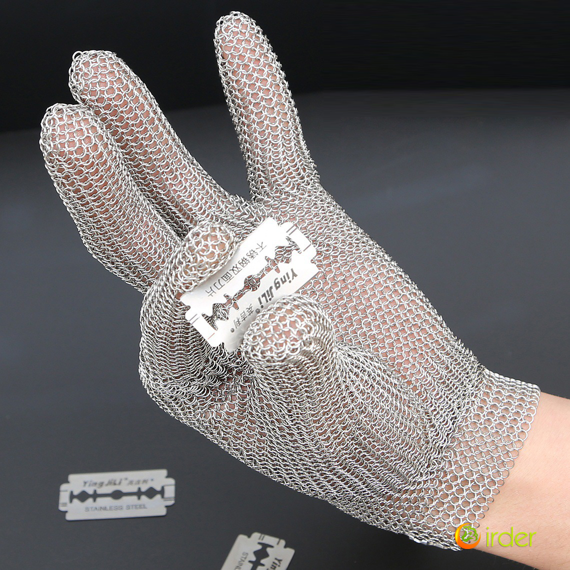 Irder stainless steel gloves safty protective gloves factory