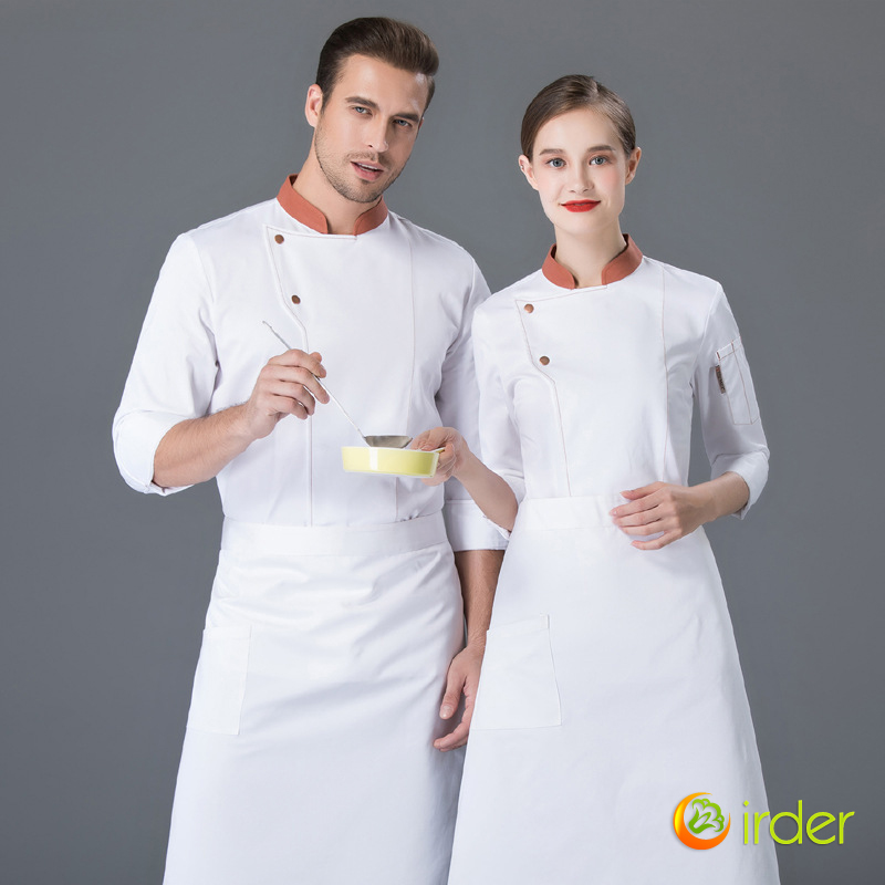 Irder Europe America sweet store chef uniform restaurant work uniform