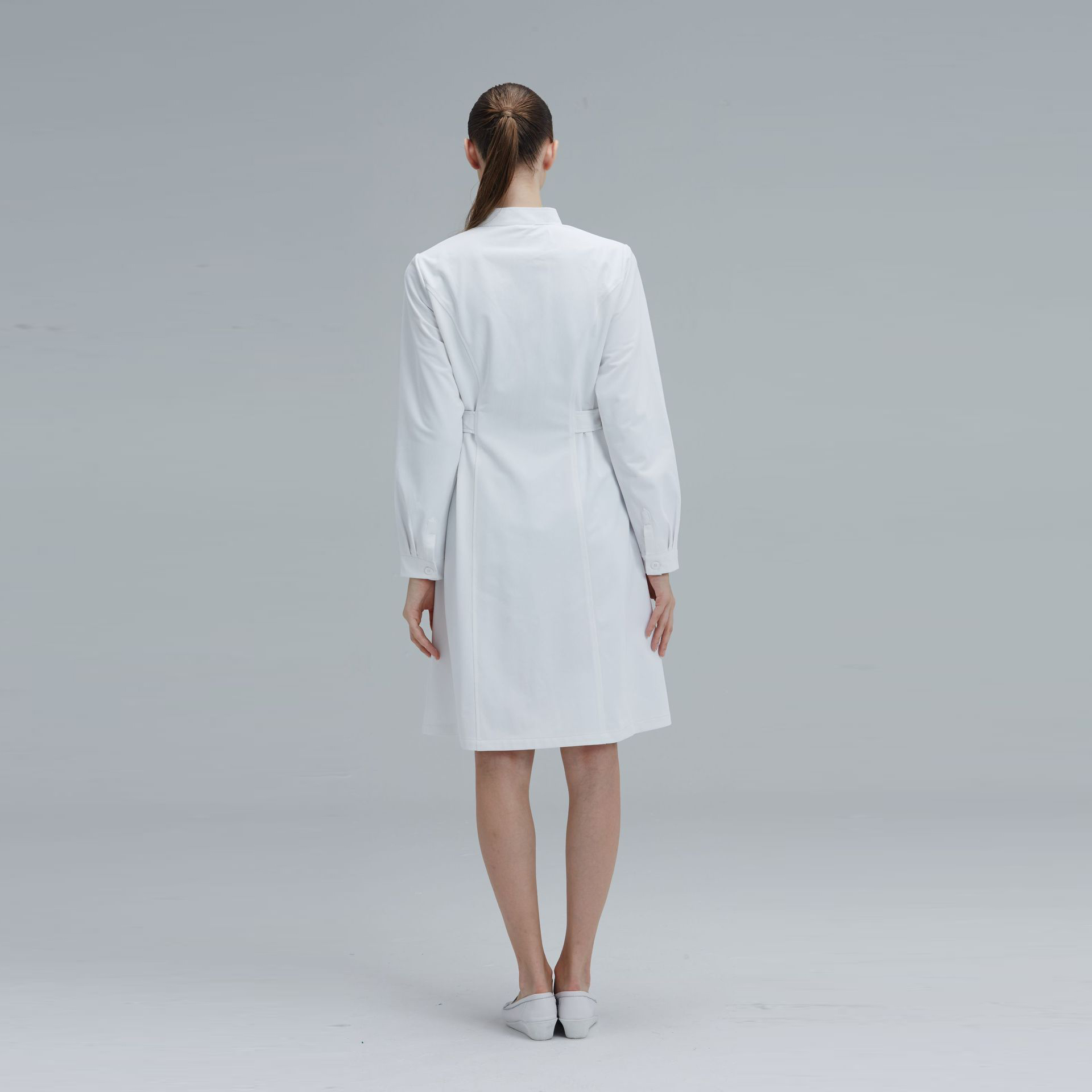 Irder turndown collar high quality nurse doctor dentist coat uniform
