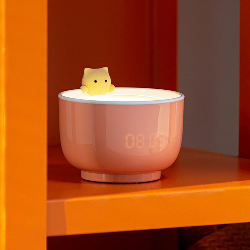 Cat Alarm Clock Night Light » Gift² for you