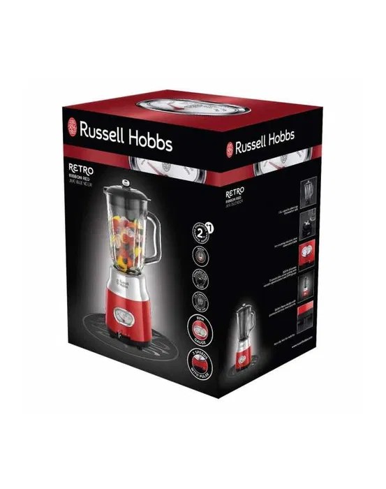 Russell hobbs Blender kielichowy Retro czerwony,NOWY,BLENDER,PROMOCJA