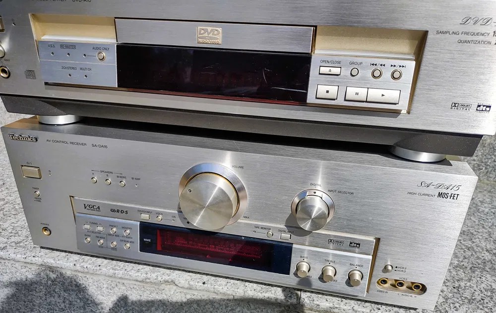 Legenda dla konesera zestaw DVD CD amplituner Technics A10 i SADA15