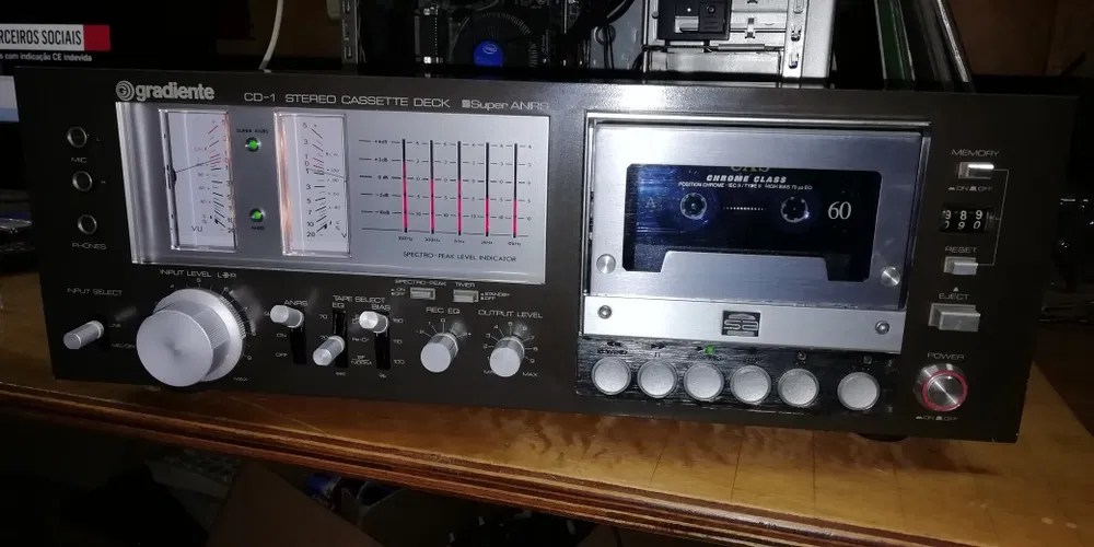 Tape Deck Gradiente CD1 Vintage Caldas de Vizela (São Miguel e São