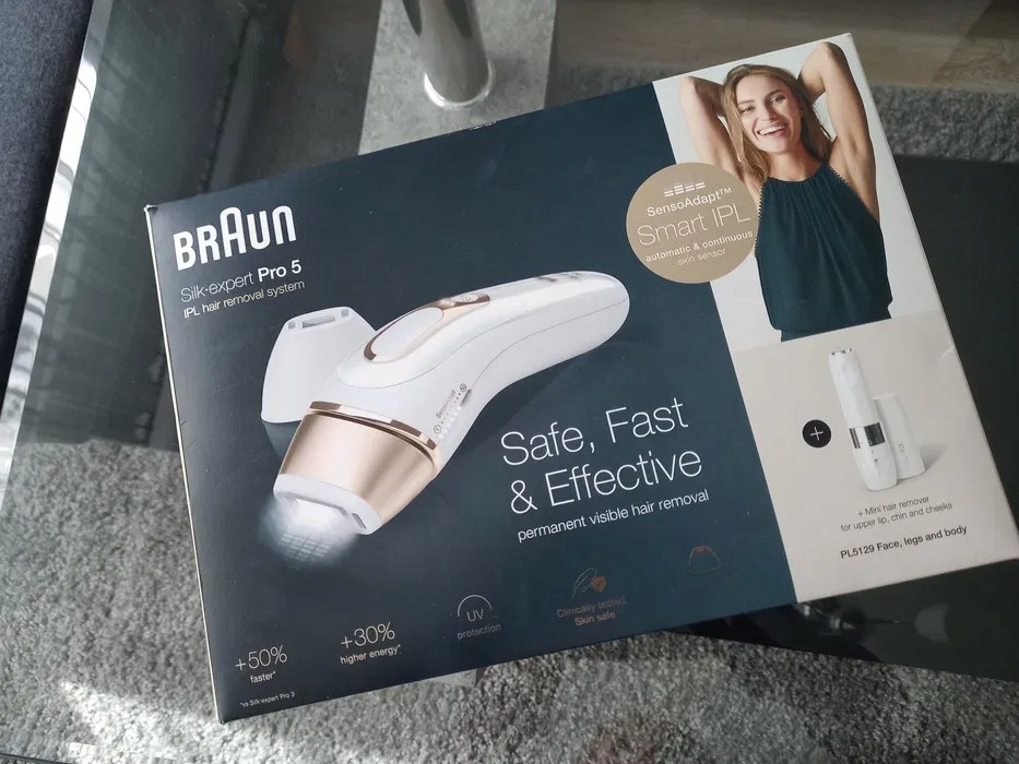 BRAUN Depilator laserowy model PL5129 WHTGOLD SanieDąb • OLX.pl