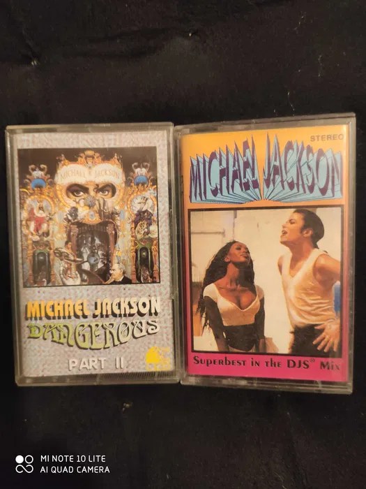 Michael Jackson Dangerous Part 2 Superbest inThe DJS Mix kasety stero