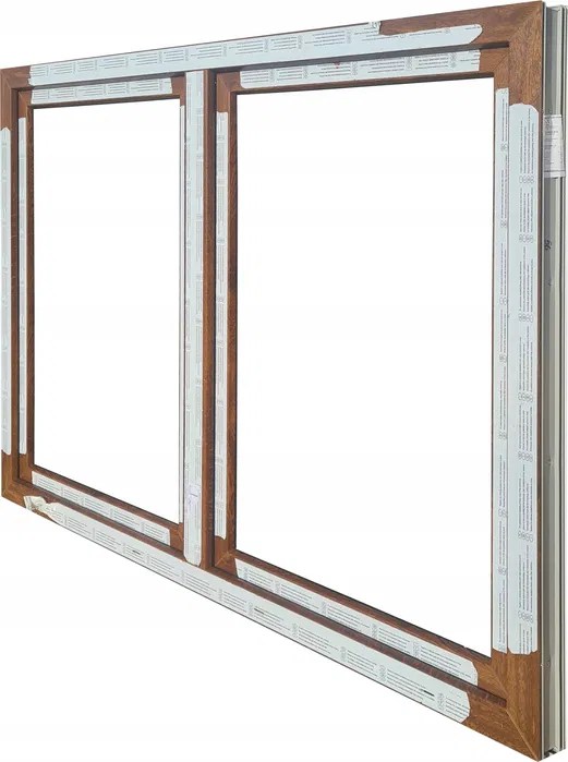 OKNA KacprzaK OKNO PCV 170X120 NOWE ZEW ZŁOTY DĄB Dostępne Od Ręki