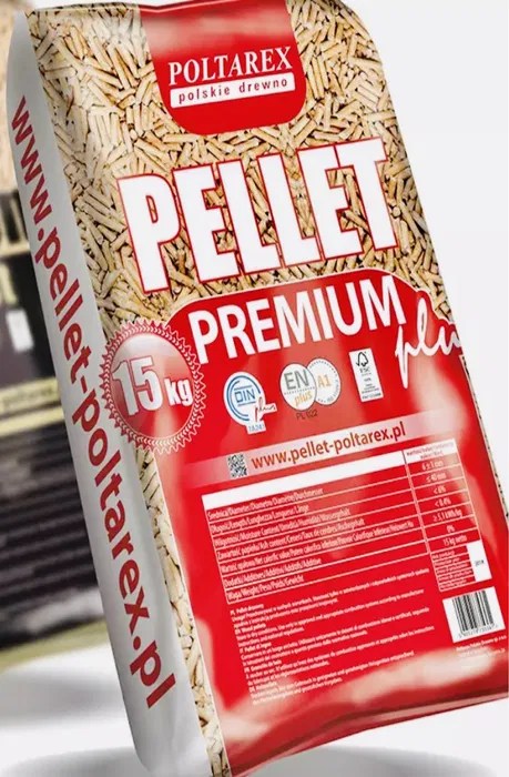 PROMOCJA Pellet pelet poltarex worki po 15kg i 6mm Wudzyn • OLX.pl