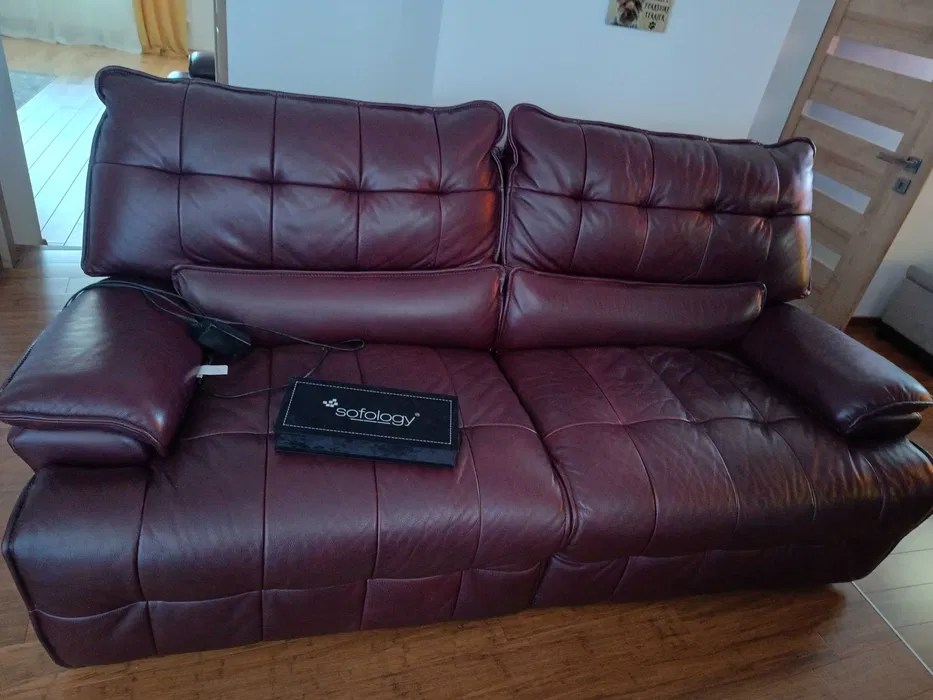 Elektryczna Skórzana Sofa i Fotel SOFOLOGY Radom • OLX.pl