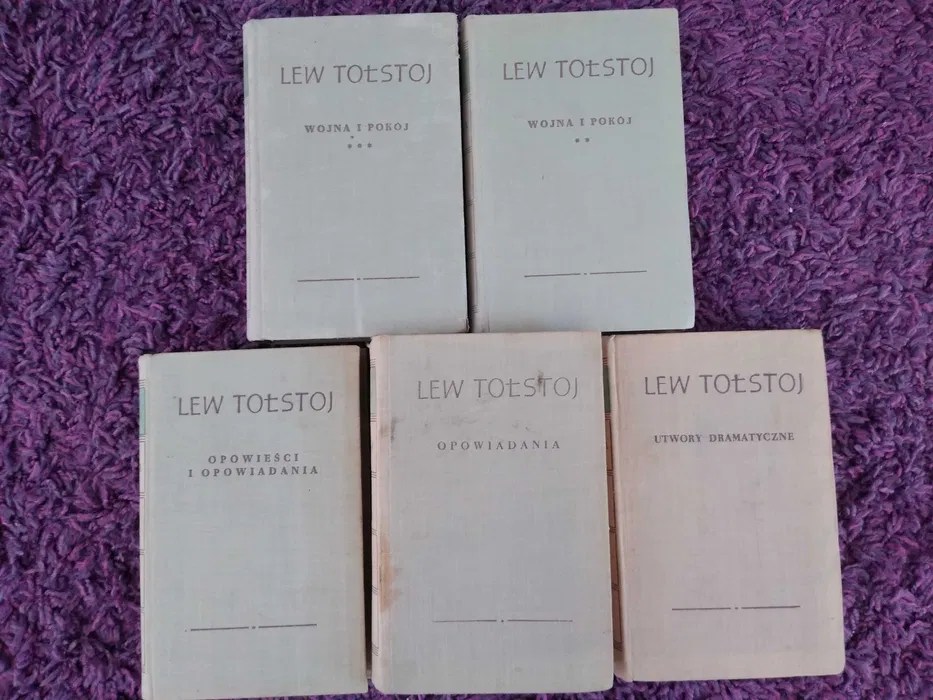 Książki Lew Tołstoj pierwsze wydanie Lublin • OLX.pl