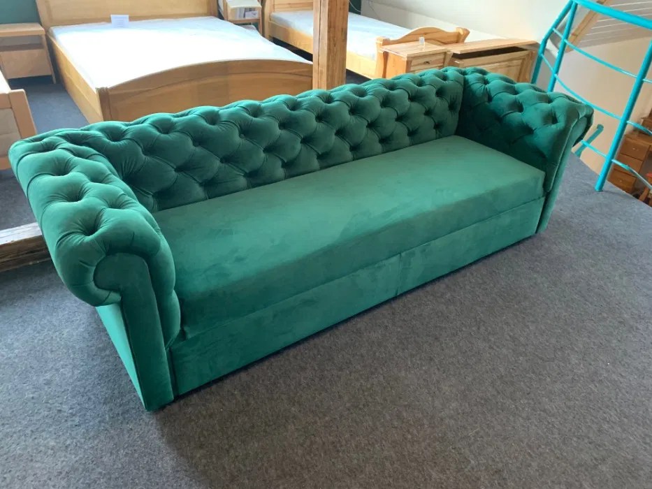 Sofa Chesterfield z funkcją spania Kraków Bronowice • OLX.pl
