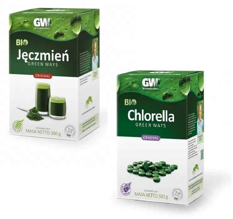 Chlorella sok z trawy jęczmienia green ways oryginał Brodnica • OLX.pl