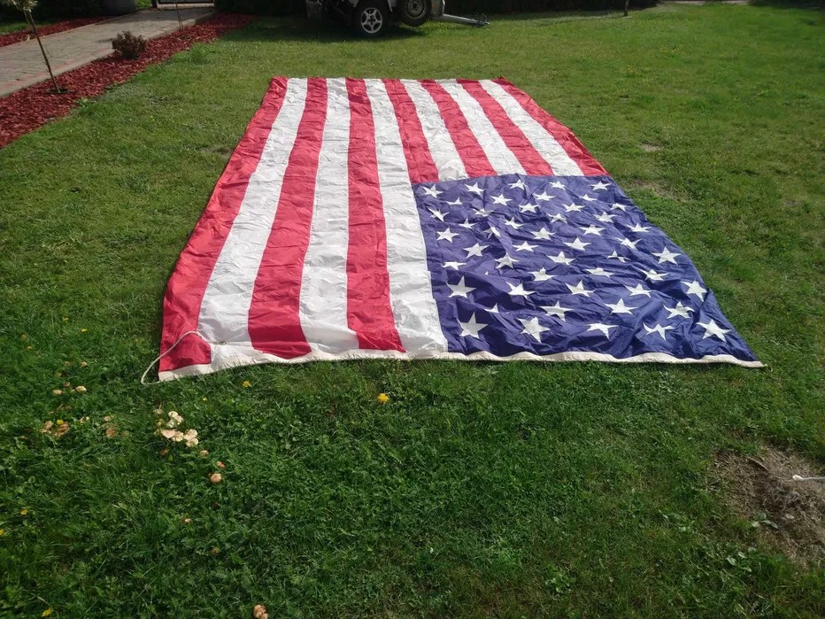 Bandera Flaga z okrętu USS ENTERPRISE Karwno • OLX.pl