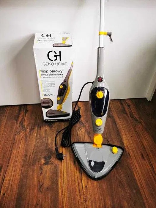 Mop parowy + zbiornik na detergent geko Warszawa Bemowo • OLX.pl