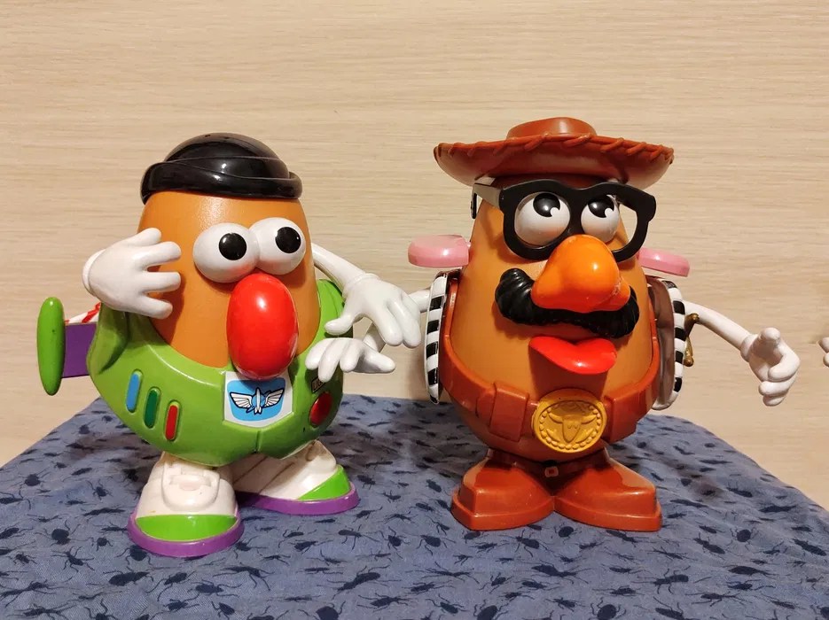Toy Story / 2 figurki / pan Ziemniak, Bulwa, Mr Potato + akcesoria