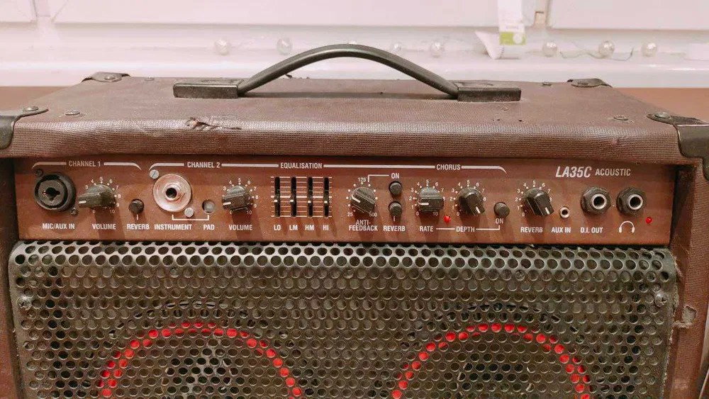 Combo wzmacniacz akustyczny Laney LA35C Warszawa Wola • OLX.pl