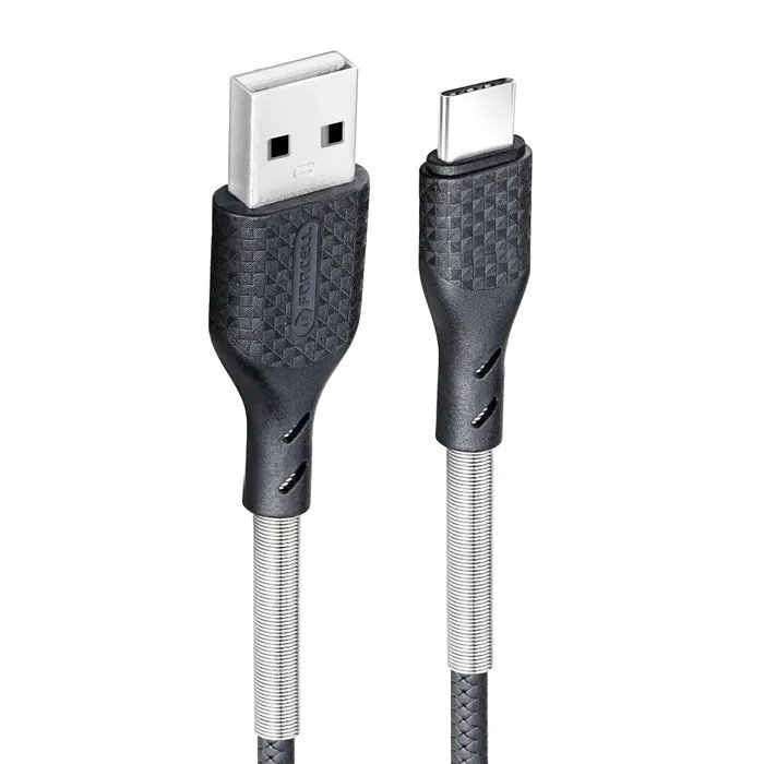 Kabel Usb UsbC Quick Charge 3.0 3A 1 Metr Czarny Białystok Centrum