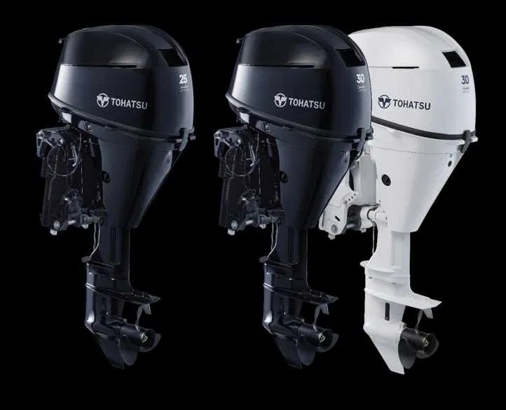 Nowy Japoński silnik Tohatsu 57 kg 30 kM do łodzi pontonu Szczecin