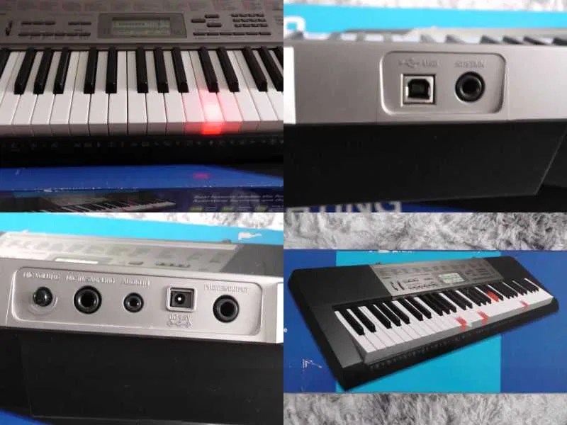 Casio LK-240 Keyboard do nauki podświetlana i dynamiczna klawiatura