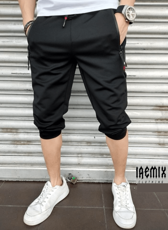 ice silk shorts casual sport unisex couple exercise shorts Iremix