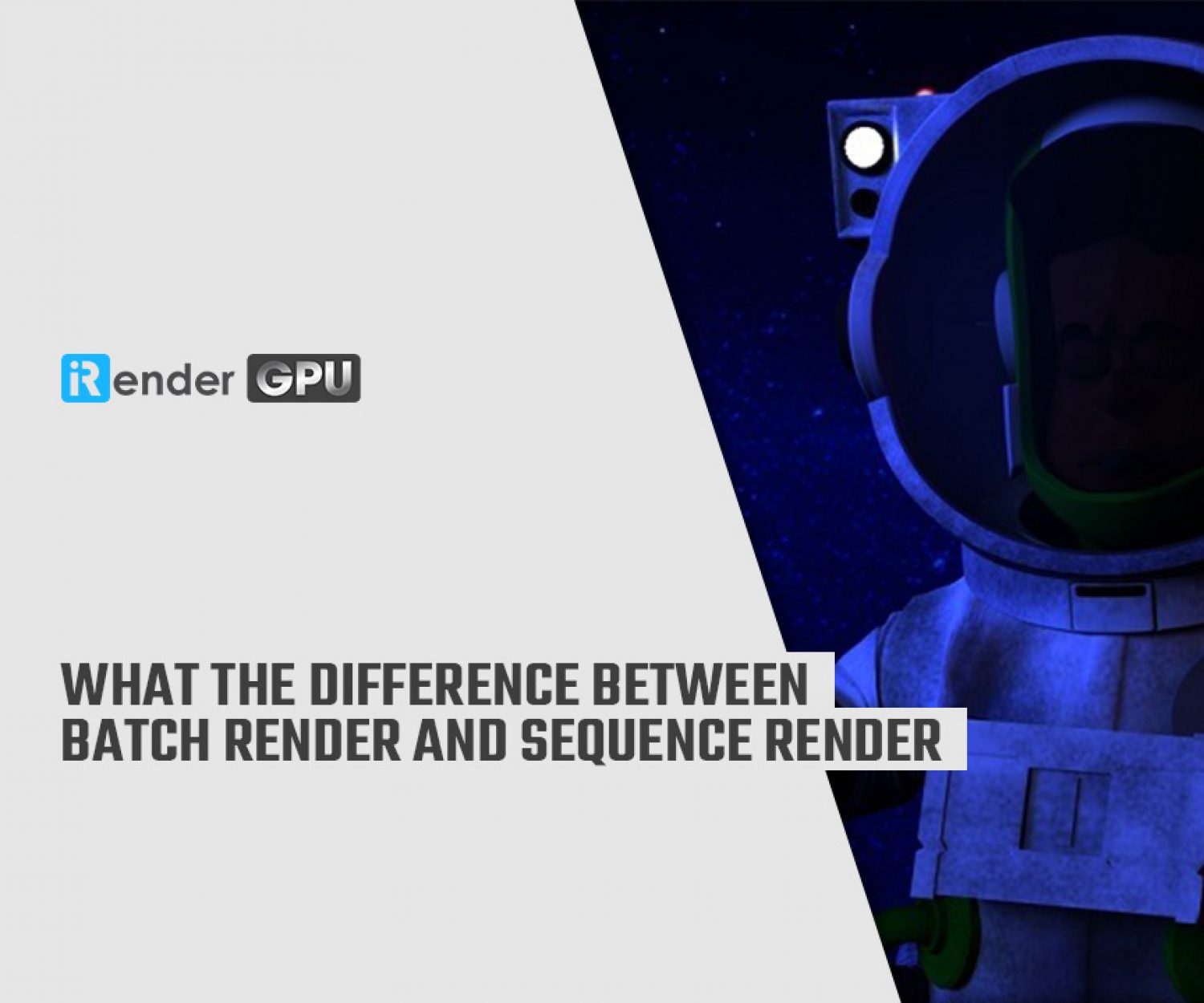 3D Rendering Software & Render Engines iRender Cloud Rendering Service